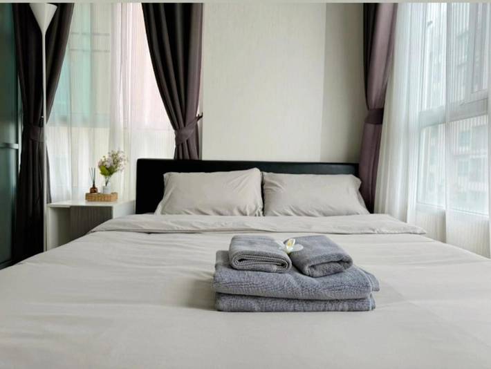 Apartamento de vacaciones para 2 personas, con piscina y vistas además de balcón y jardín, Familias con niños - 1