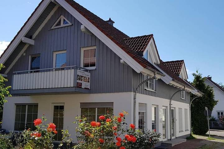 Ferienwohnung für 3 Personen, mit Terrasse und Garten