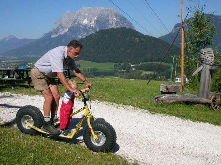 Ganze Ferienwohnung, Allamoarhof - Familie Christine Radlingmayer - Ferienwohnung Putterersee - 2 Schlafräume in Rottenmanner und Wölzer Tauern, Aigen im Ennstal