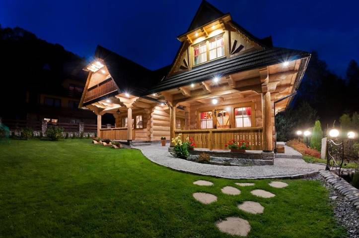 Domek letniskowy dla 10 osób, z Balkon i Taras oraz Ogród i Widok w Zakopane