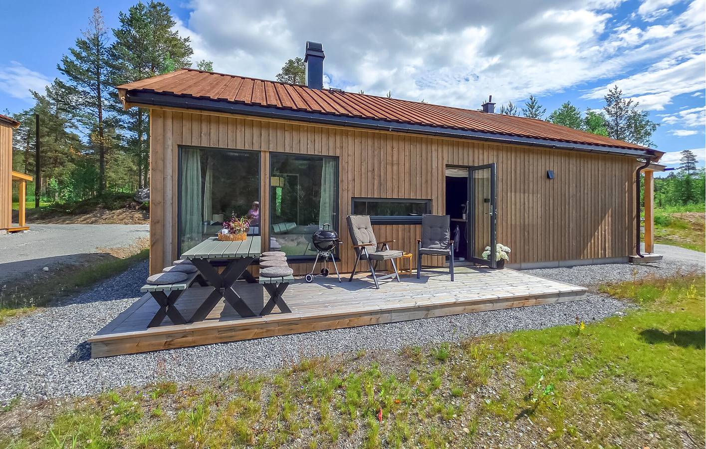 Ferienhaus für 7 Personen mit Ausblick in Gol