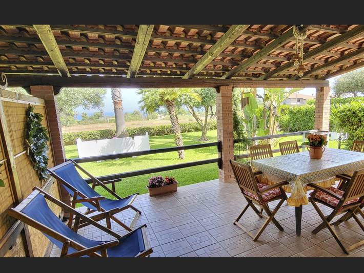 Appartamento per 6 persone, con giardino, con animali domestici in Capo Vaticano