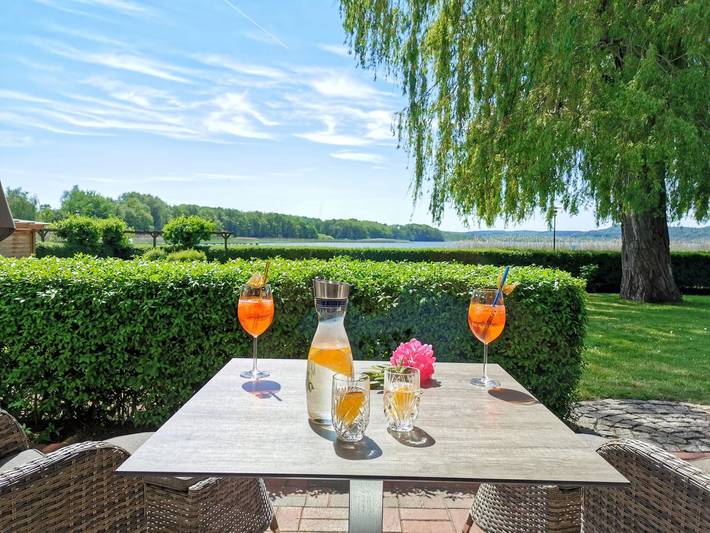 Ferienwohnung für 2 Personen, mit Terrasse und Sauna sowie Garten, mit Haustier - 1