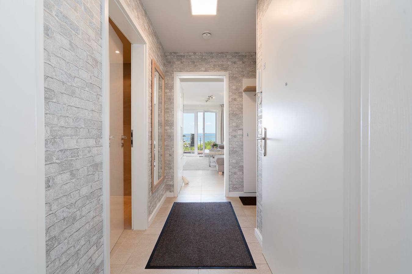 Ganze Wohnung, Ferienapartment "Seebrücke" für 2 Personen Ostseeblick - allergikerfreundlich in Südstrand Pelzerhaken, Ostholstein
