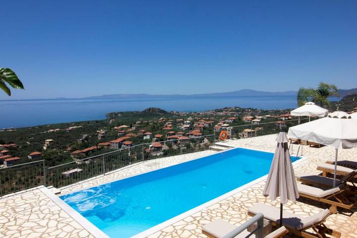 Ferienhaus für 2 Personen, mit Balkon und Pool sowie Garten auf den Peloponnes - 4