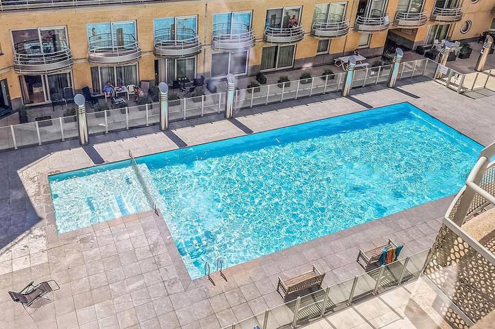 Ferienwohnung für 4 Personen, mit Balkon und Pool in Oostende - 4
