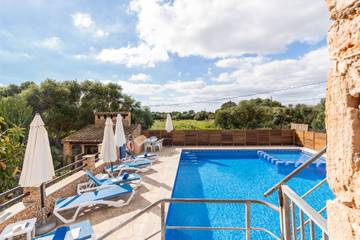 Chalet in Felanitx, Mallorca Sur für 8 