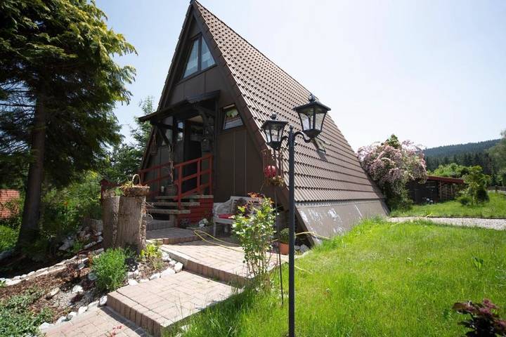 Ferienhaus für 6 Personen, mit Garten und Ausblick, mit Haustier in Fichtelberg - 3