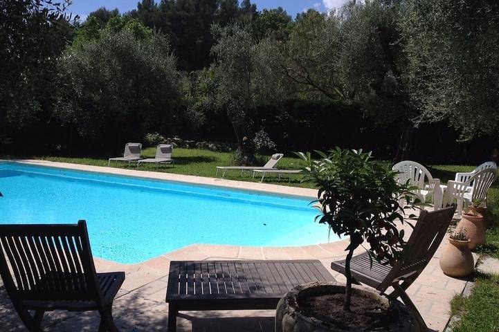 Mas von Caladou-Villa Antalya in Grasse, Mittelmeerküste (Frankreich)