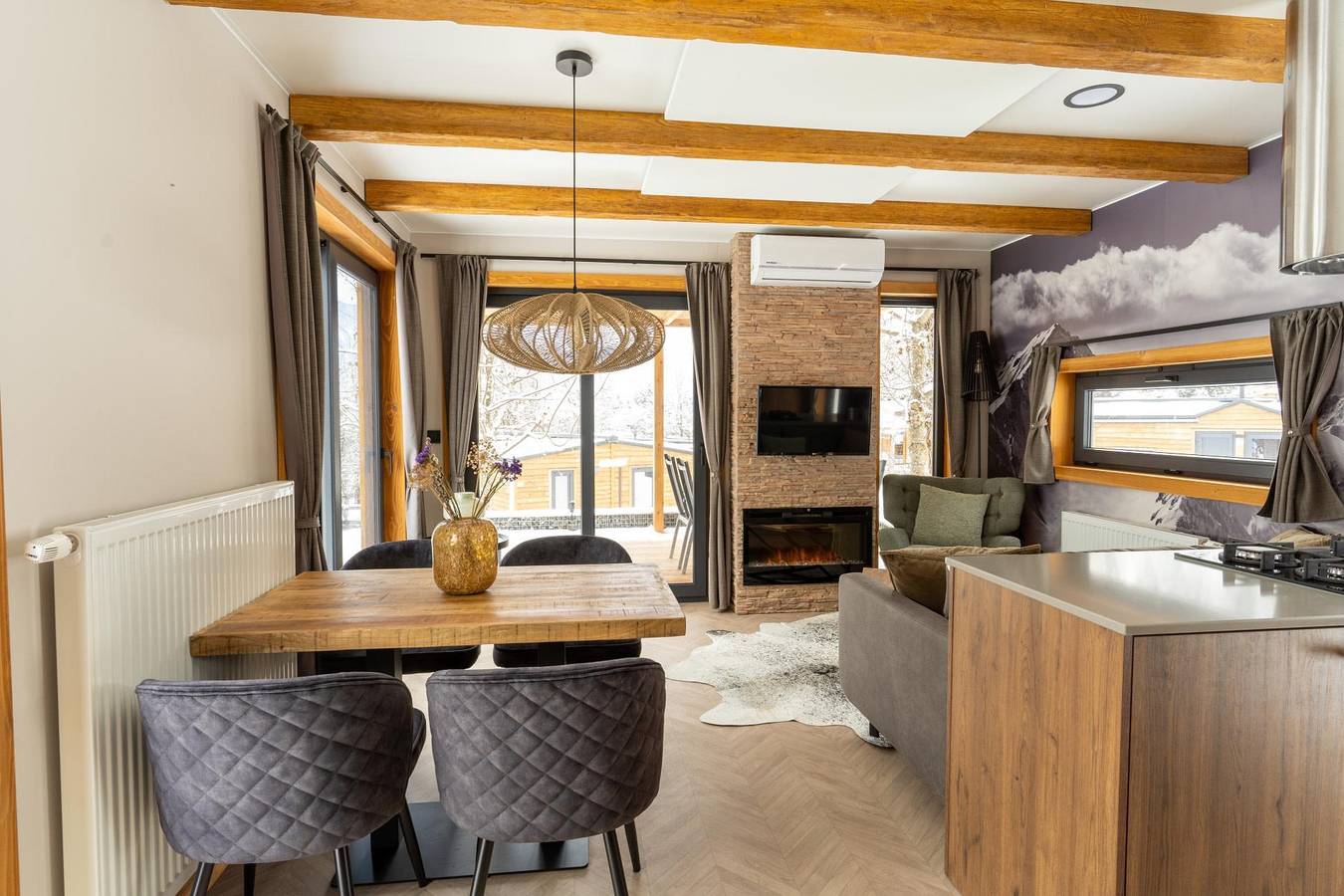 Europarcs Pressegger See — Panorama Lodge 4 in Hermagor, Hermagor-Pressegger See