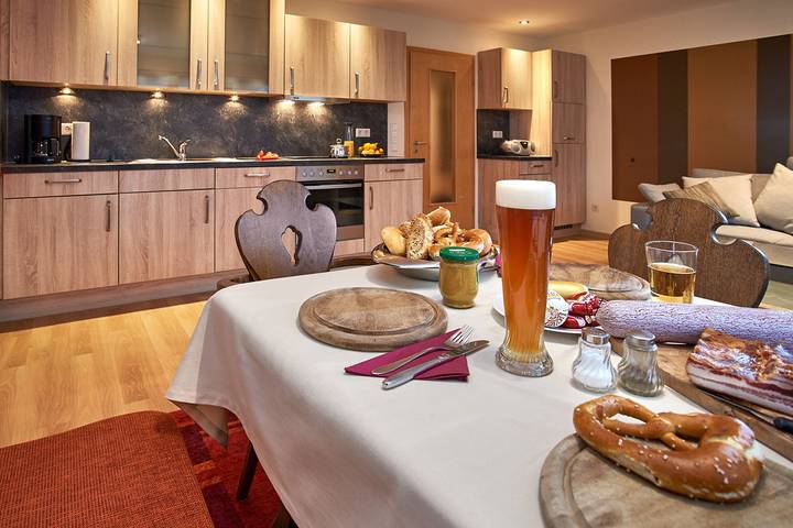 Ferienwohnung für 4 Personen, mit Balkon und Balkon/Terrasse sowie Terrasse und Garten in Bayerischer Jura - 4