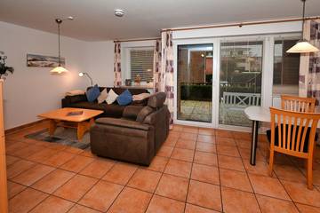 Ferienwohnung für 2 Personen, mit Terrasse am Hafen Büsum
