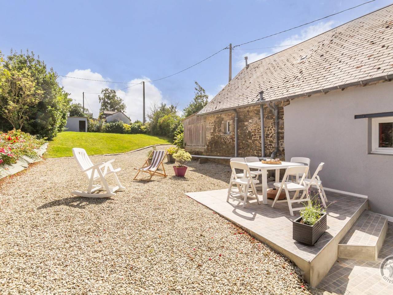 Maison de vacances avec jardin clos et terrasse, proche plages du Cotentin in Denneville, Région de Coutances