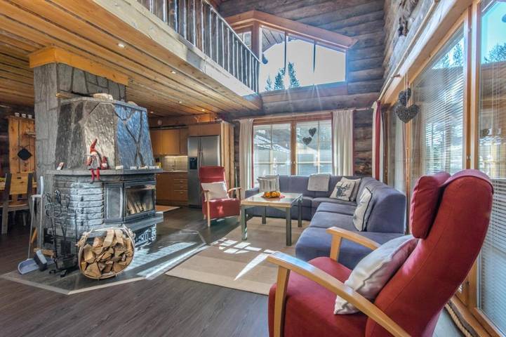 Chalet pour 17 personnes, avec sauna ainsi que jardin et vue, adapté aux familles