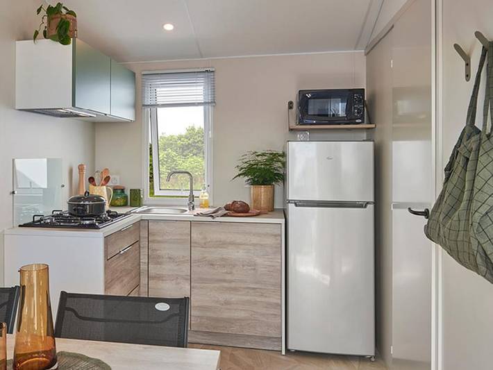 Camping Le Damier - Mobilheim 5 personen - Lavezzia - 2 Schlafzimmer + Klimaanlage in Pianottoli-Caldarello, Sartène und Umgebung
