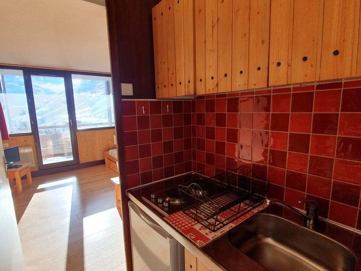 Gîte pour 2 personnes, avec balcon dans Les Menuires - 3