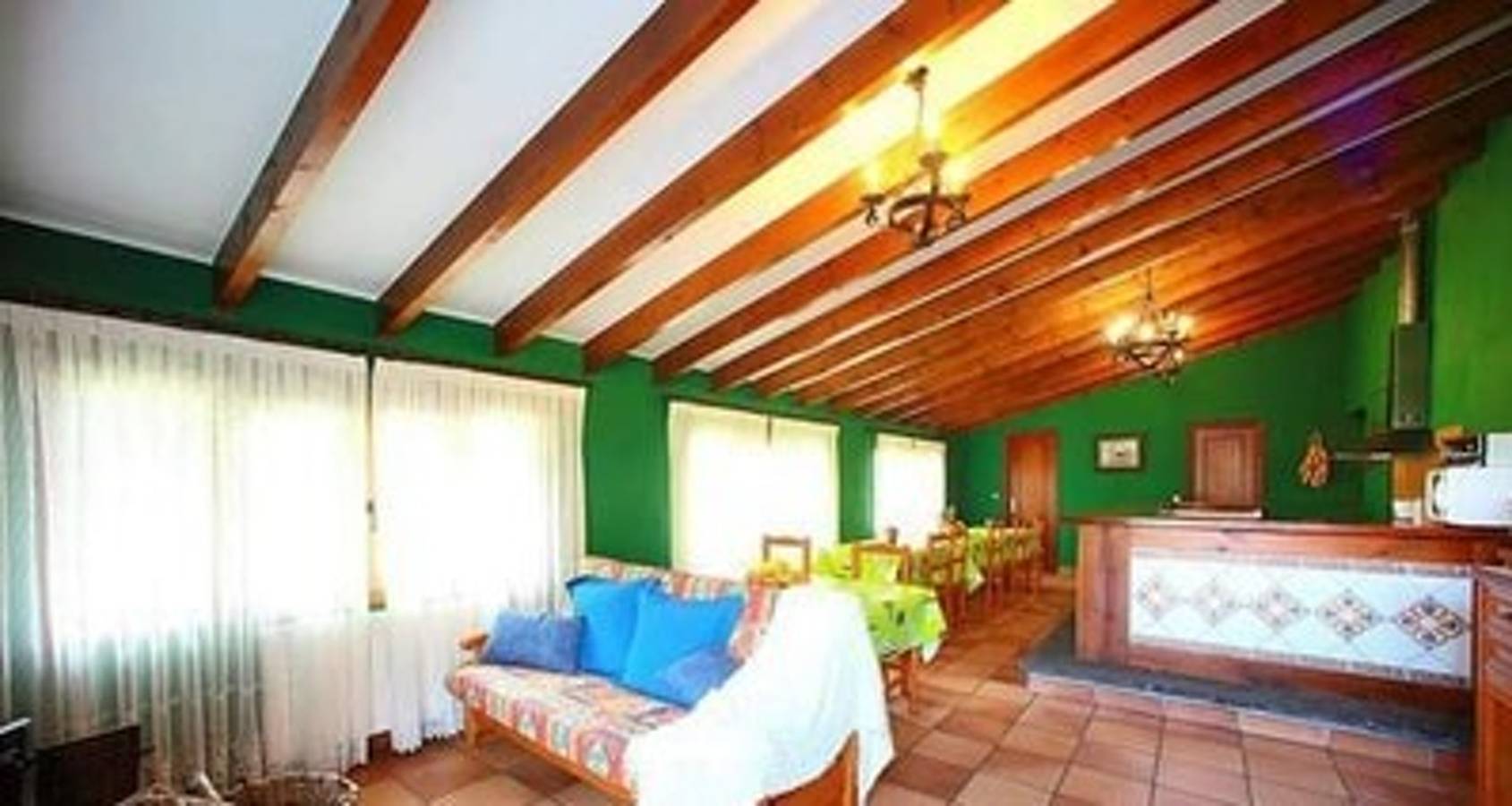 Duża willa w Gámiz-Fica z widokiem na góry in Gamiz-Fika, Vizcaya