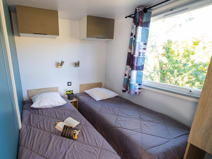 Camping de l' Arquet - Mobilheim 4 personen - Cosy Lv Clim - 2 Schlafzimmer - 4 Personen in Couronne Vieille, Martigues