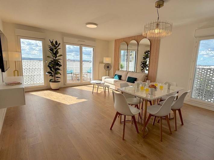 Apartamento de vacaciones para 4 personas, con vistas y terraza - 1