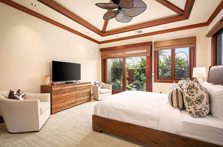 Villa pour 10 personnes, avec jardin et terrasse ainsi que piscine et jacuzzi dans Hawai - 2