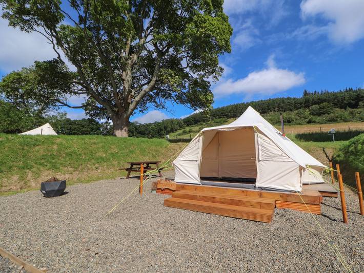 Hut for 2 people, with garden the Scottish Borders