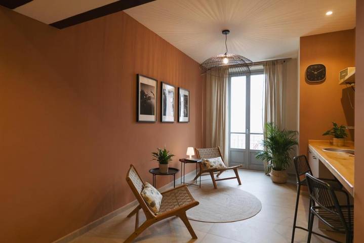 Maison d’hôte pour 3 personnes, avec balcon