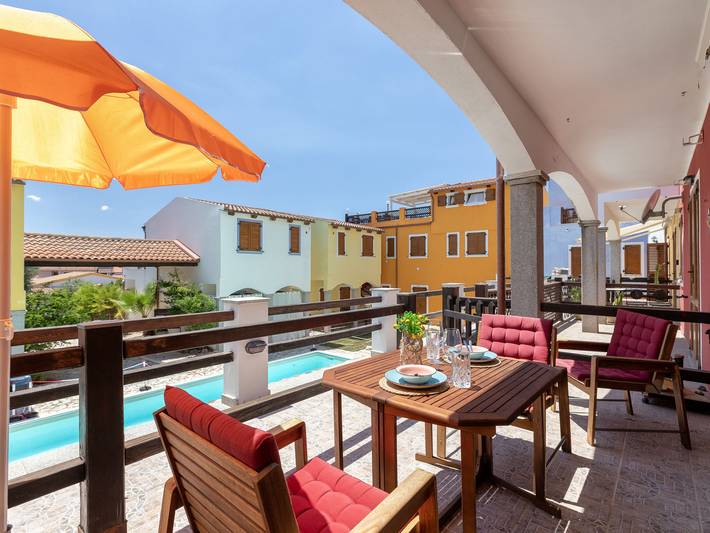 Appartement de vacances pour 4 personnes, avec terrasse, animaux acceptés