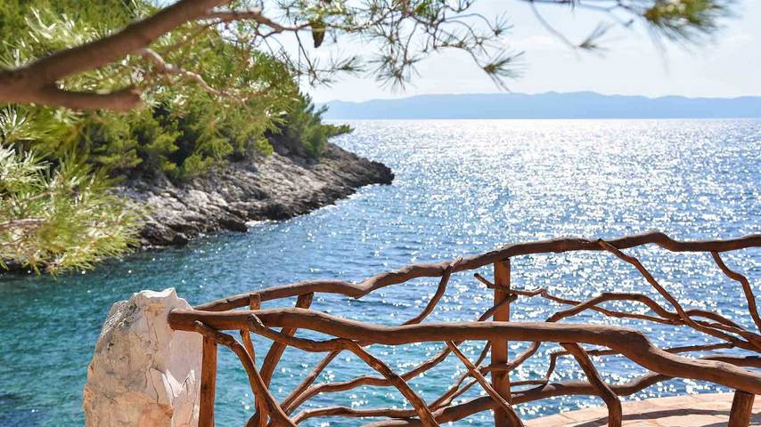 Villa pour 7 personnes, avec terrasse et balcon/terrasse, animaux acceptés dans Hvar - 4