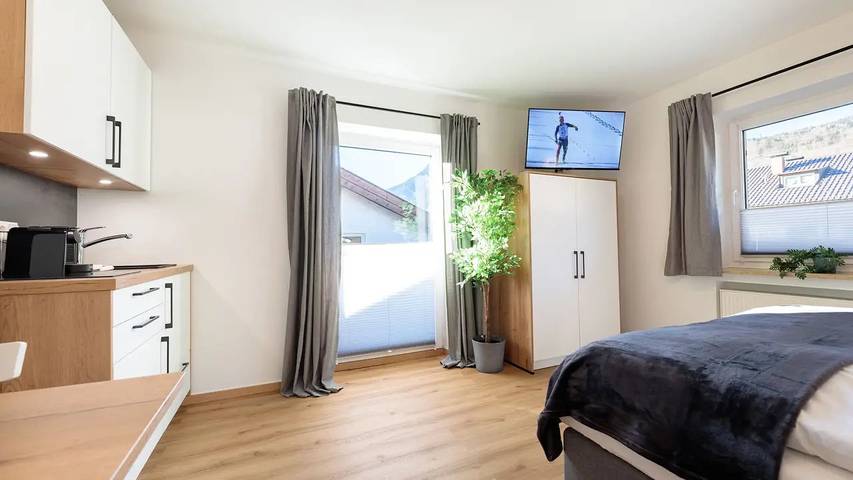 Ferienwohnung für 2 Personen, mit Balkon in Farchant - 3