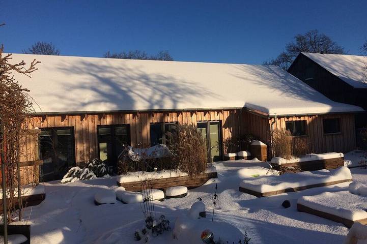 Hütte für 2 Personen, mit Sauna und Terrasse sowie Garten im Fichtelgebirge