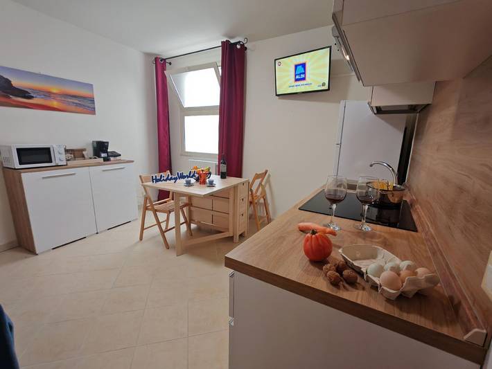 Apartamento de vacaciones para 5 personas, con balcón, Se admiten mascotas - 1