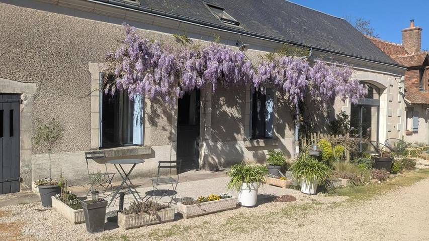 Location de vacances pour 2 personnes, avec Terrasse et Jardin à Azay-sur-Cher