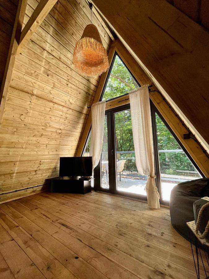 Camping für 4 Personen, mit Terrasse und Garten sowie Ausblick in Pommern - 4
