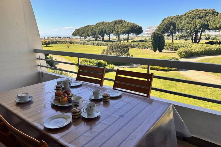 Appartement de vacances pour 4 personnes, avec balcon, adapté aux familles en Camargue