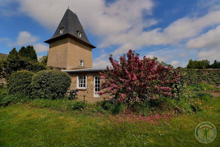 Maison de vacances pour 3 personnes, avec Terrasse ainsi que Jardin et Vue à Saint-Méloir-des-Ondes