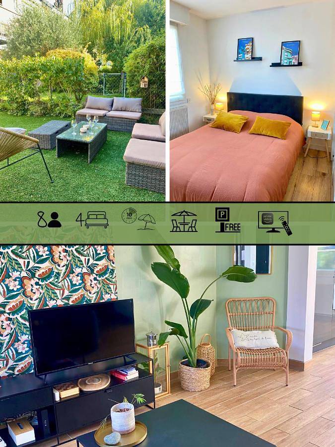 Maison de vacances pour 8 personnes, avec jardin, adapté aux familles à Dunkerque