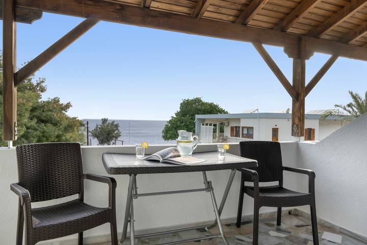 Gîte pour 2 personnes, avec balcon dans Kalymnos