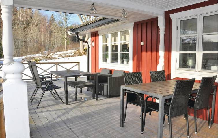 Ferienhaus für 6 Personen, mit Garten und Terrasse sowie Seeblick, mit Haustier in Dalsland - 4