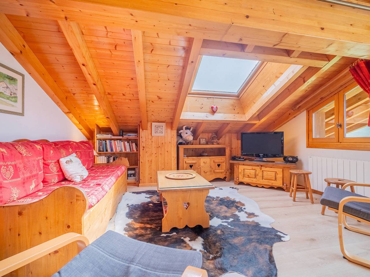 Appartement entier, Grand appart 3 pièces, 8 pers, garage, wifi, La Clusaz in Lac des Confins, La Clusaz