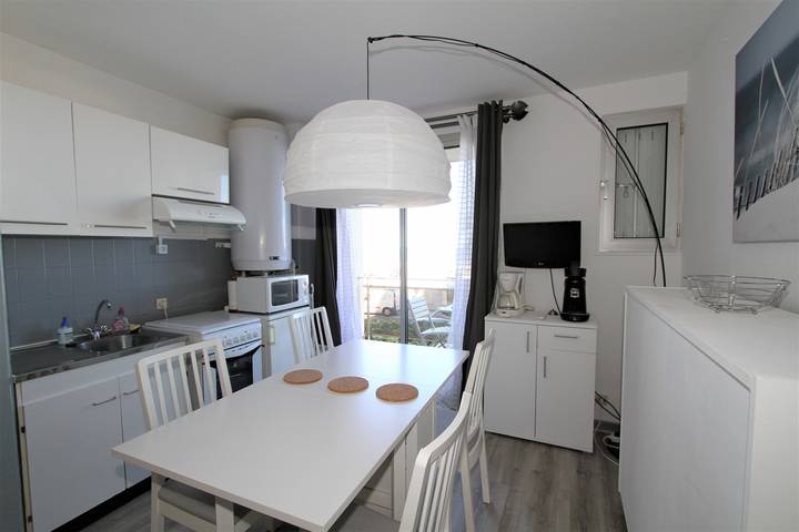 Studio pour 4 personnes, avec Balcon