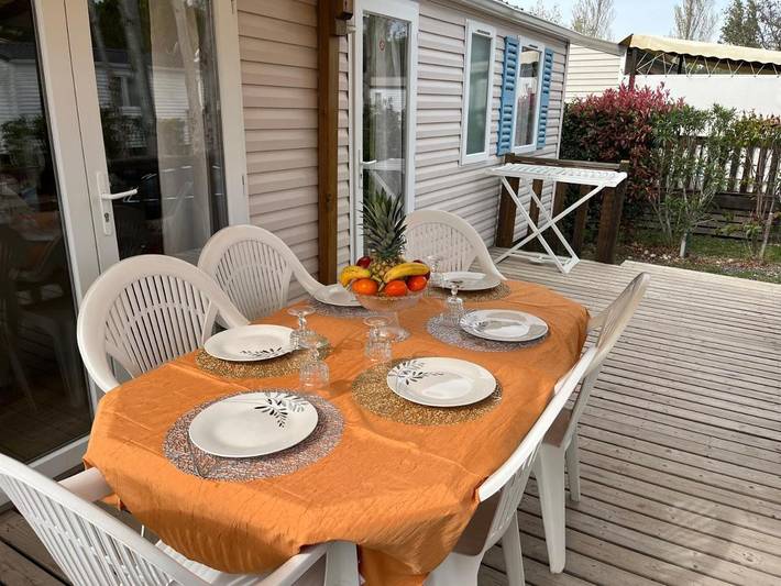 Camping pour 6 personnes, avec vue et terrasse à Sigean - 4