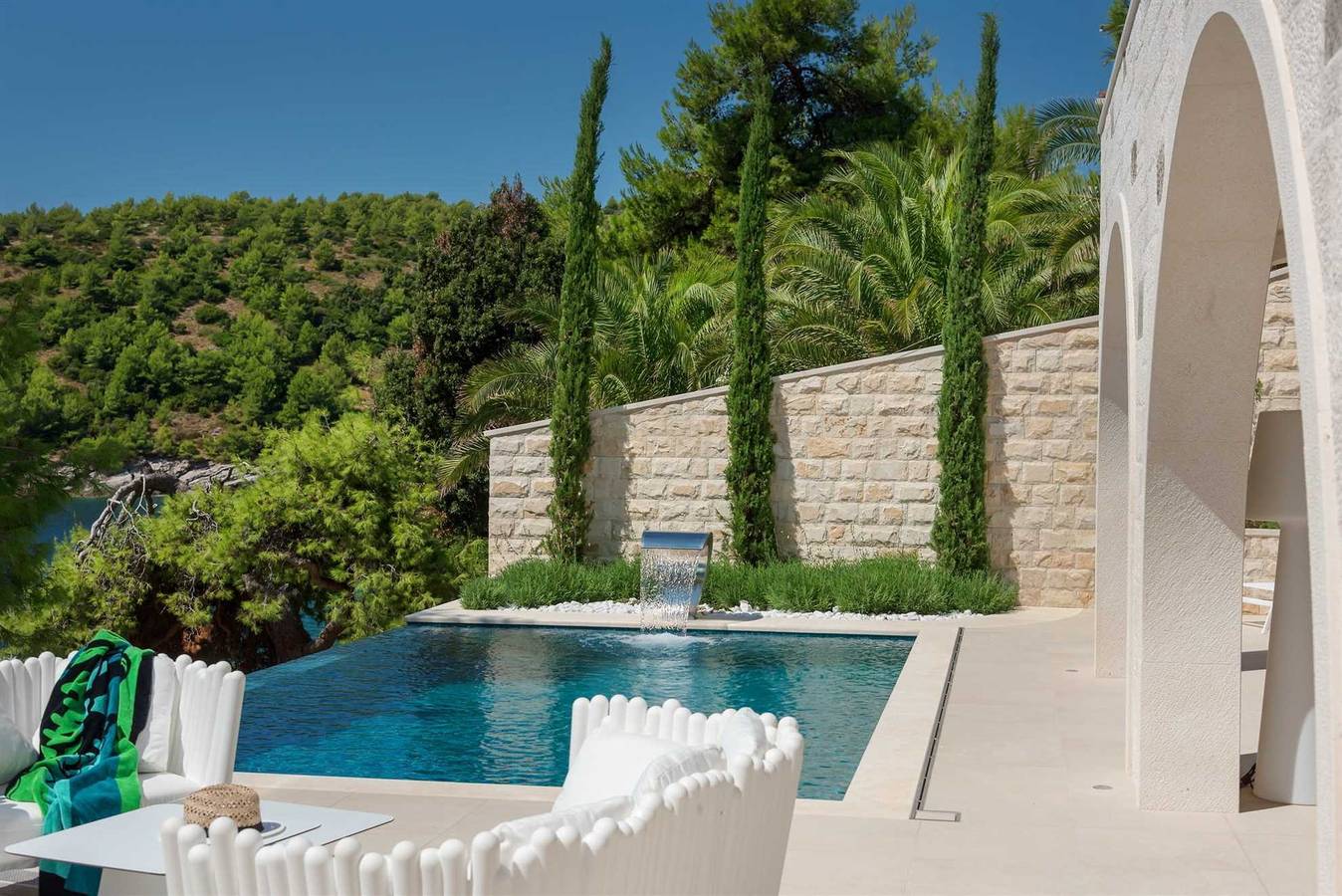 Luxusvilla Notturno mit Infinity Pool in Selca, Povlija, Selca und Sumartin