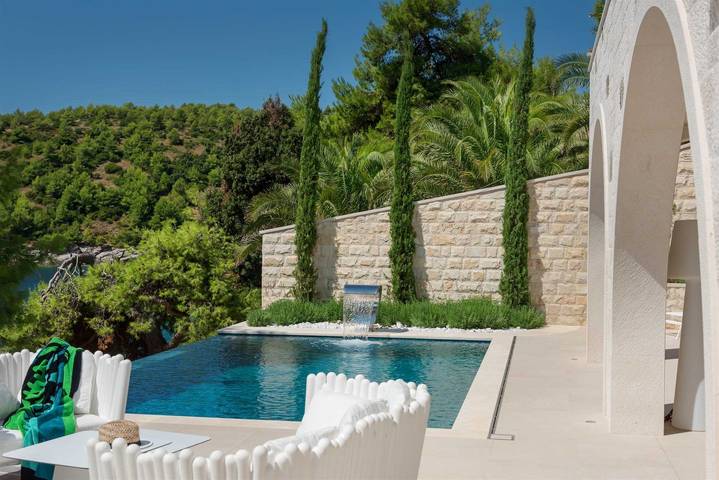Luxusvilla Notturno mit Infinity Pool in Selca, Brac