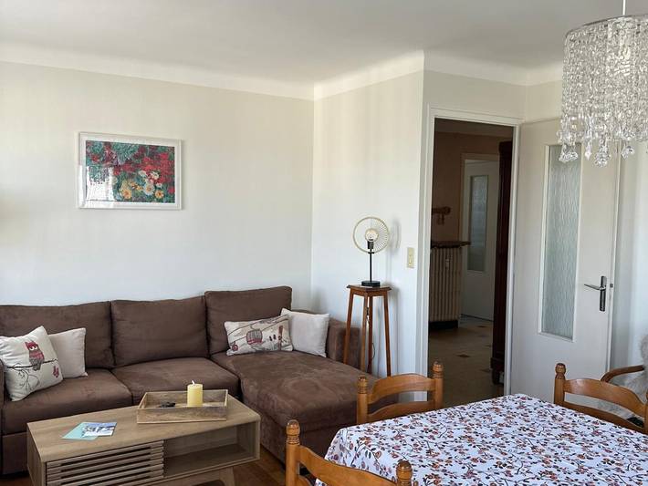 Ferienwohnung für 5 Personen, mit Balkon und Seeblick