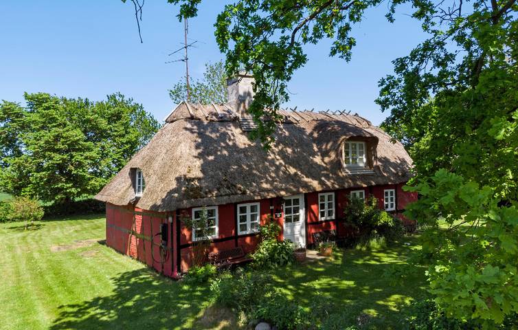 Feriehus for 8 personer, med Terrasse og Hage i Rødby