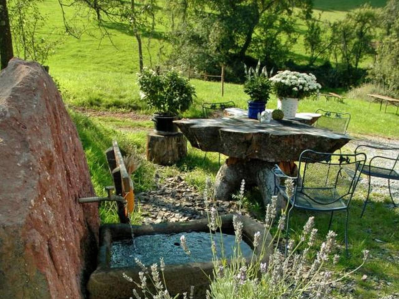 Ganze Ferienwohnung, Haagseppenhof - Ferienwohnung Talblick, 58qm, 1 Schlafzimmer, max. 2 Personen in Seelbach, Mittlerer Schwarzwald