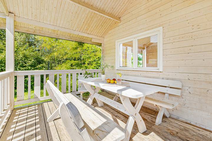 Ferienhaus für 6 Personen, mit Terrasse und Garten, mit Haustier - 1