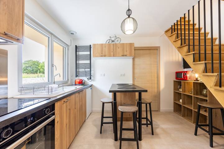 Apartment “Near Bordeaux and A10” with Wi-Fi and Air Conditioning in Saint-Loubès, Bordeaux region