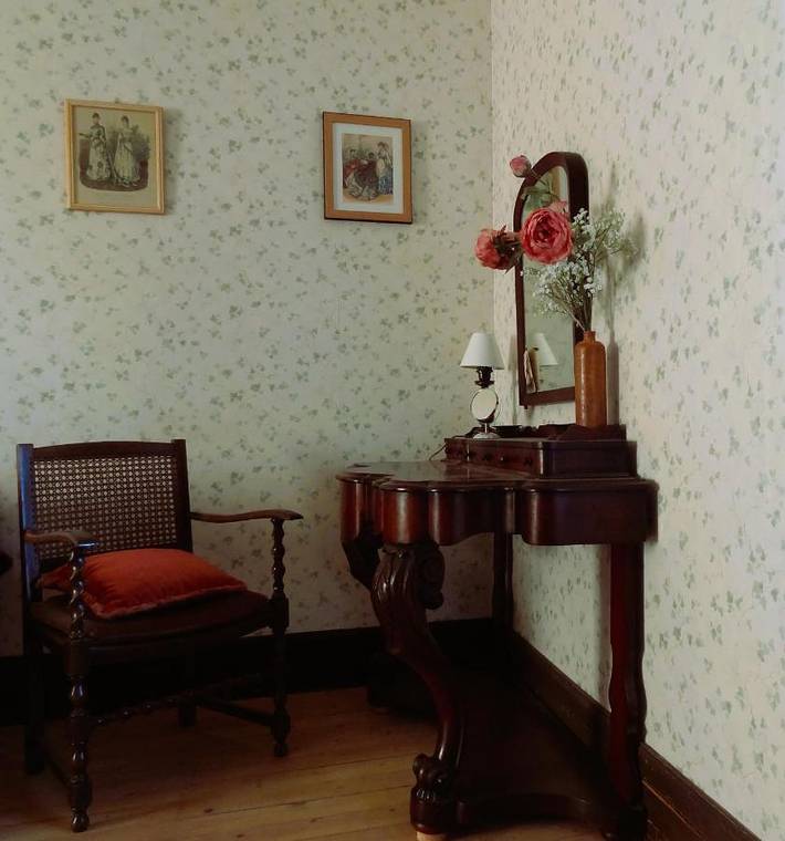 Gîte pour 4 personnes, avec terrasse et vue ainsi que vue sur le lac et jardin, animaux acceptés à Arleuf - 4