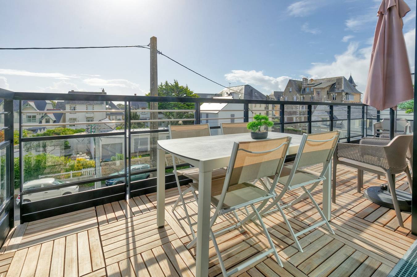 Appartement entier, Appartement 'Port Lin Proche Océan' avec Balcon et Wi-Fi in Le Croisic, Côte d'Amour